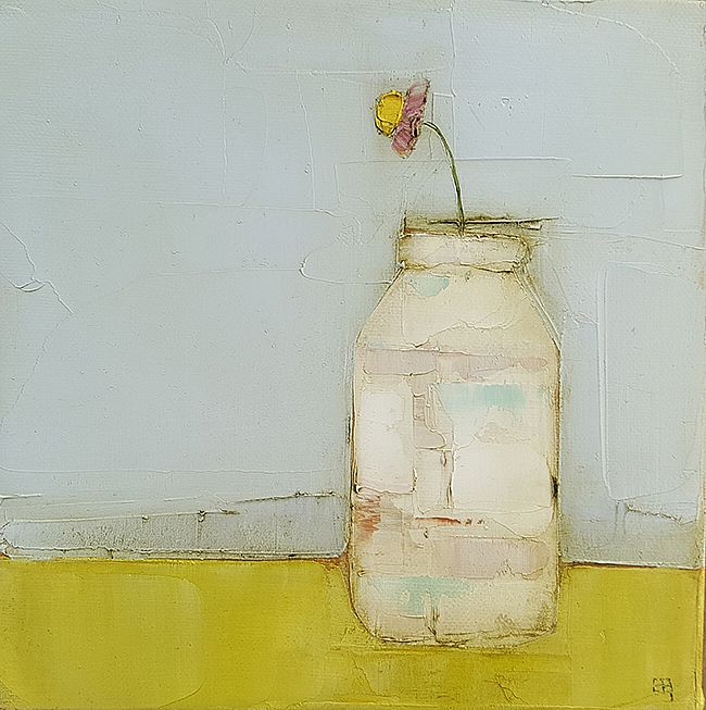 Eithne  Roberts - Small white jar